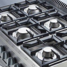 Cocina 6 Fuegos Gas Natural Horno Eléctrico | Gastroten