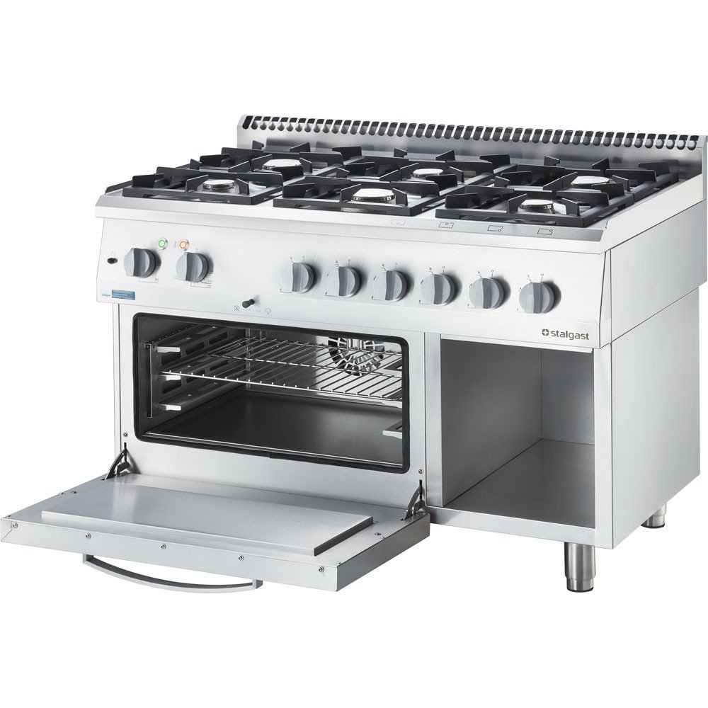 Cocina 6 Fuegos Gas Butano Horno Eléctrico | Gastroten