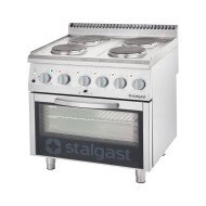 Cocina 4 Fuegos Eléctricos Estática Trifásica | Gastroten