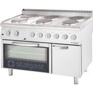 Cocina 6 Fuegos Eléctricos Trifásica Stalgast | Equipamiento Industrial