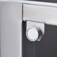 Plancha Acero Sobremesa Ranurada 40 Gas Butano | Gastroten