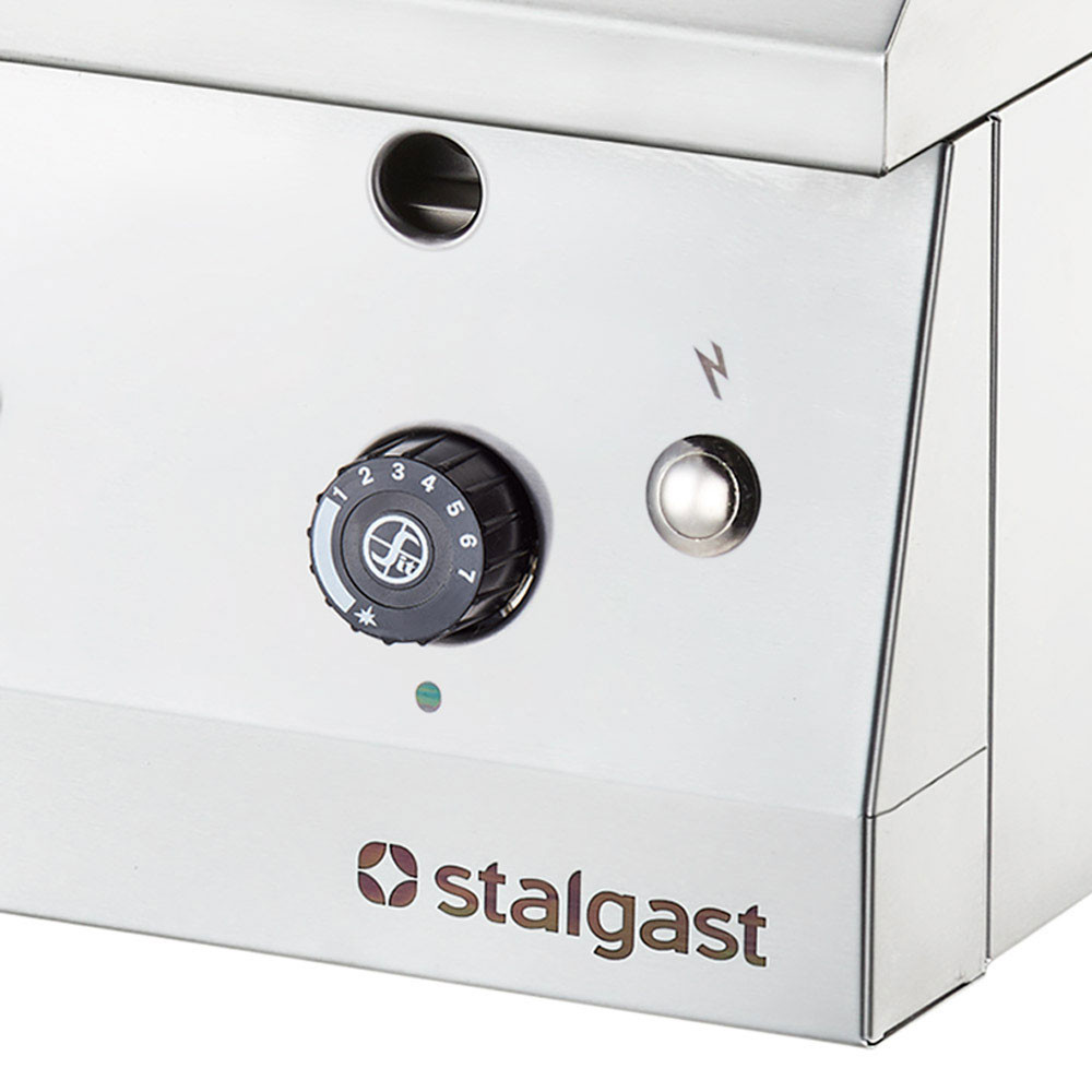 Plancha Cromo Duro Sobremesa 80 Gas Natural | Gastroten