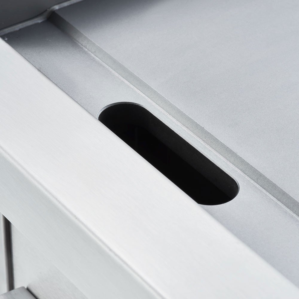 Plancha Cromo Duro Sobremesa 80 Gas Butano | Gastroten
