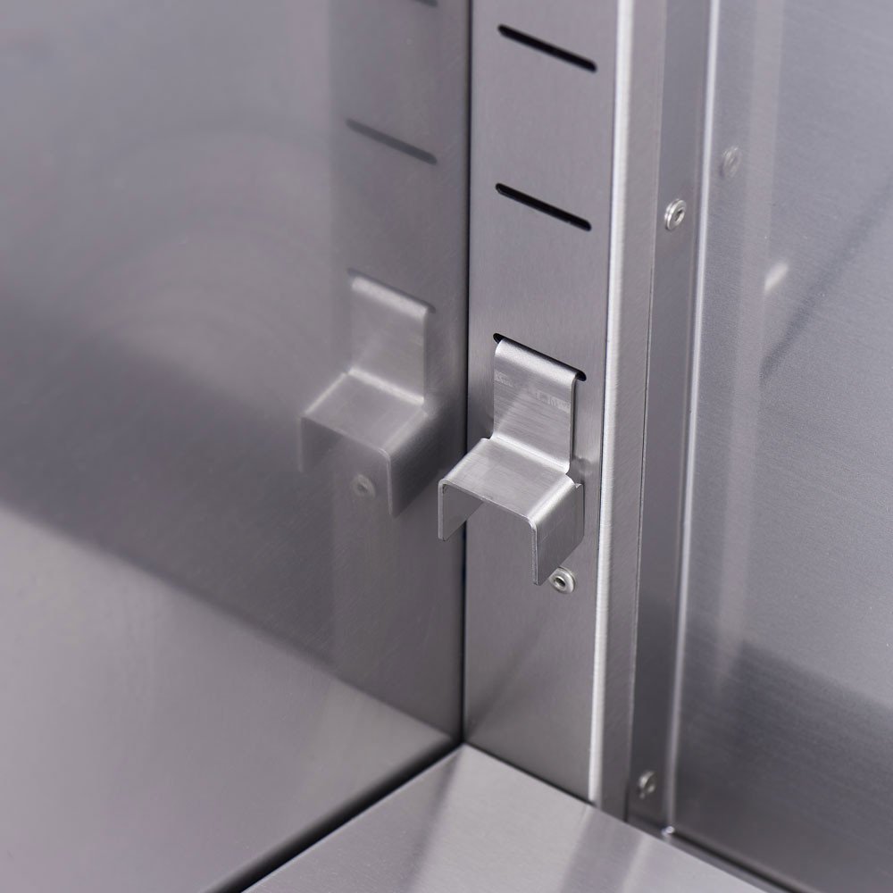 Plancha Acero Sobremesa Ranurada 80 Eléctrica | Equipamiento Hostelería