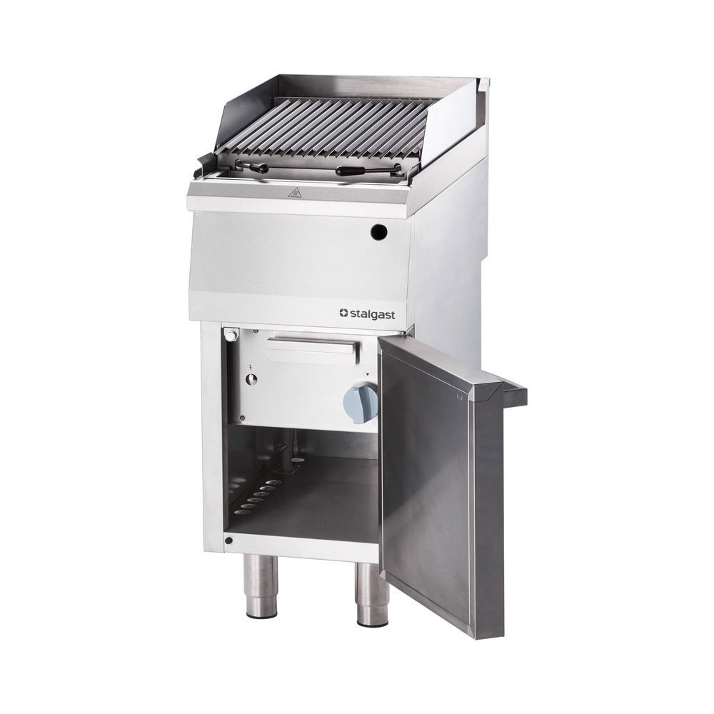 Barbacoa de Piedra Volcánica Gas Butano Rejilla Tipo S 40 | Gastroten