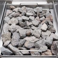 Barbacoa de Piedra Volcánica a Gas Butano Rejilla 80 | Gastroten