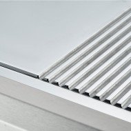 Plancha Eléctrica Trifásica 80cm Ranurada Stalgast | Equipamiento Industrial