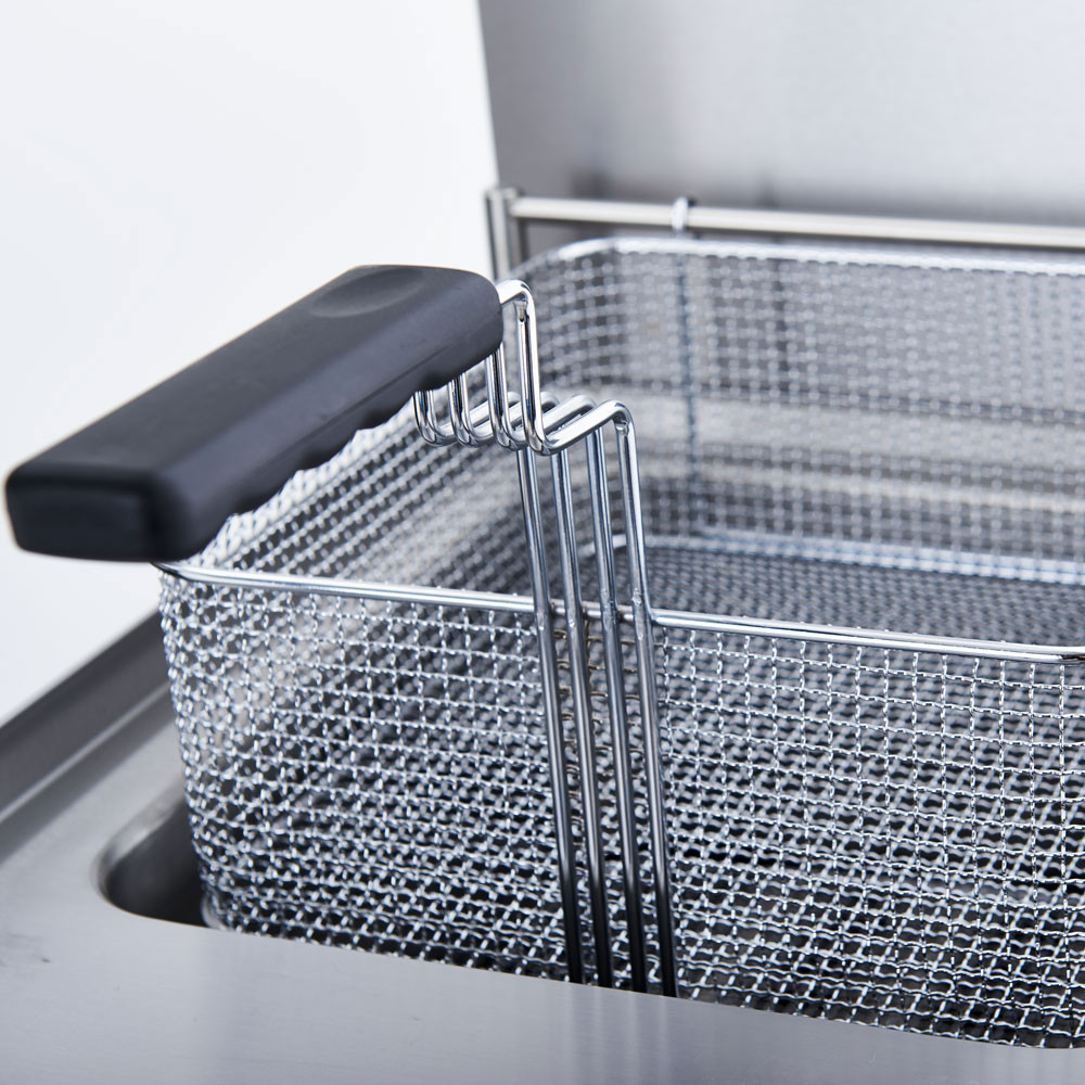 Freidora a Gas Butano 17L con Mueble Stalgast | Equipamiento Profesional