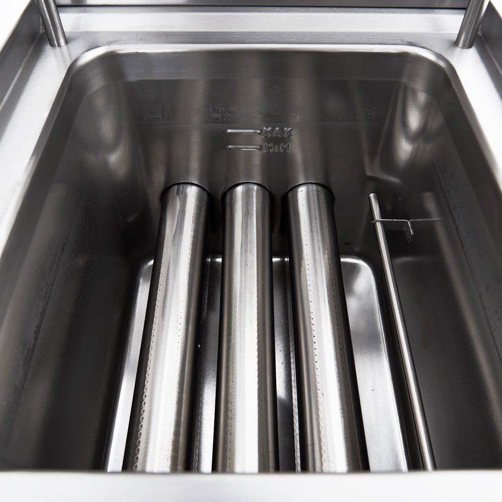 Freidora a Gas Butano 17L con Mueble Stalgast | Equipamiento Profesional