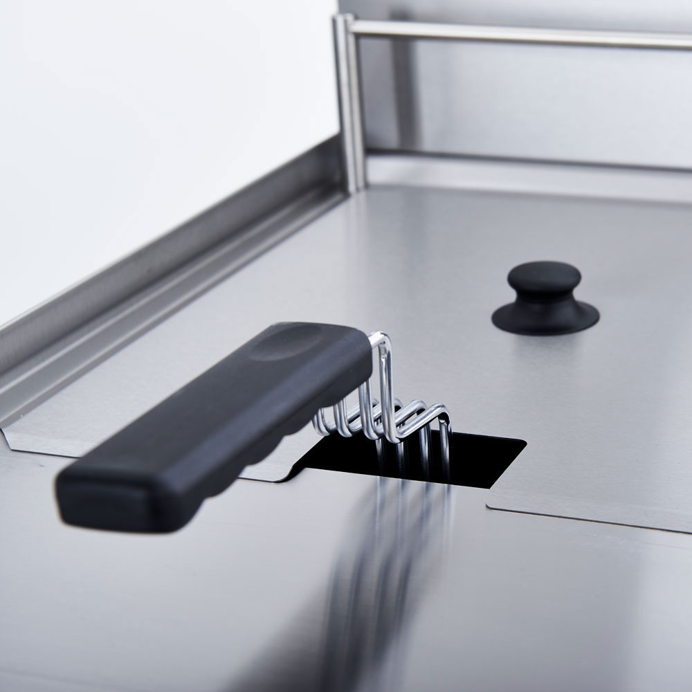 Freidora a Gas Butano 17L con Mueble Stalgast | Equipamiento Profesional