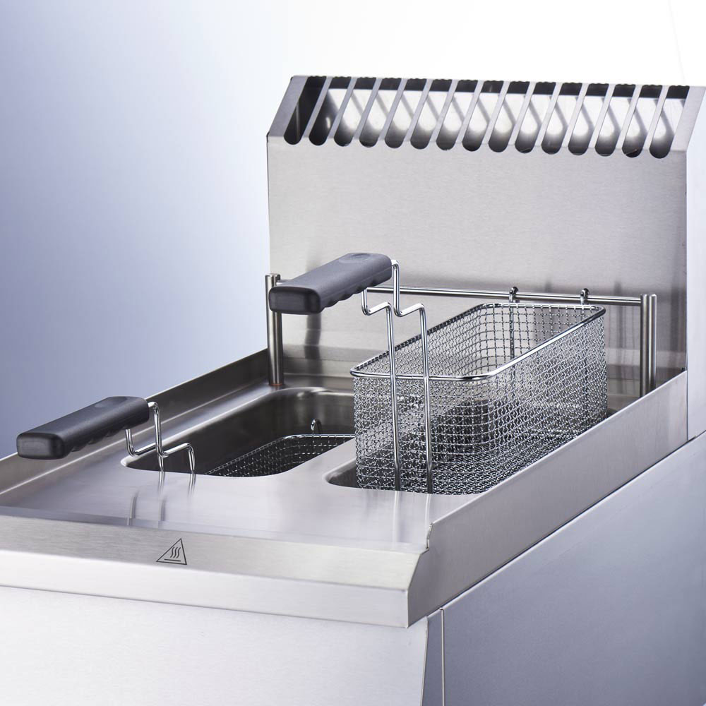 Freidora Gas Natural Doble 2x7L Stalgast | Equipamiento Industrial