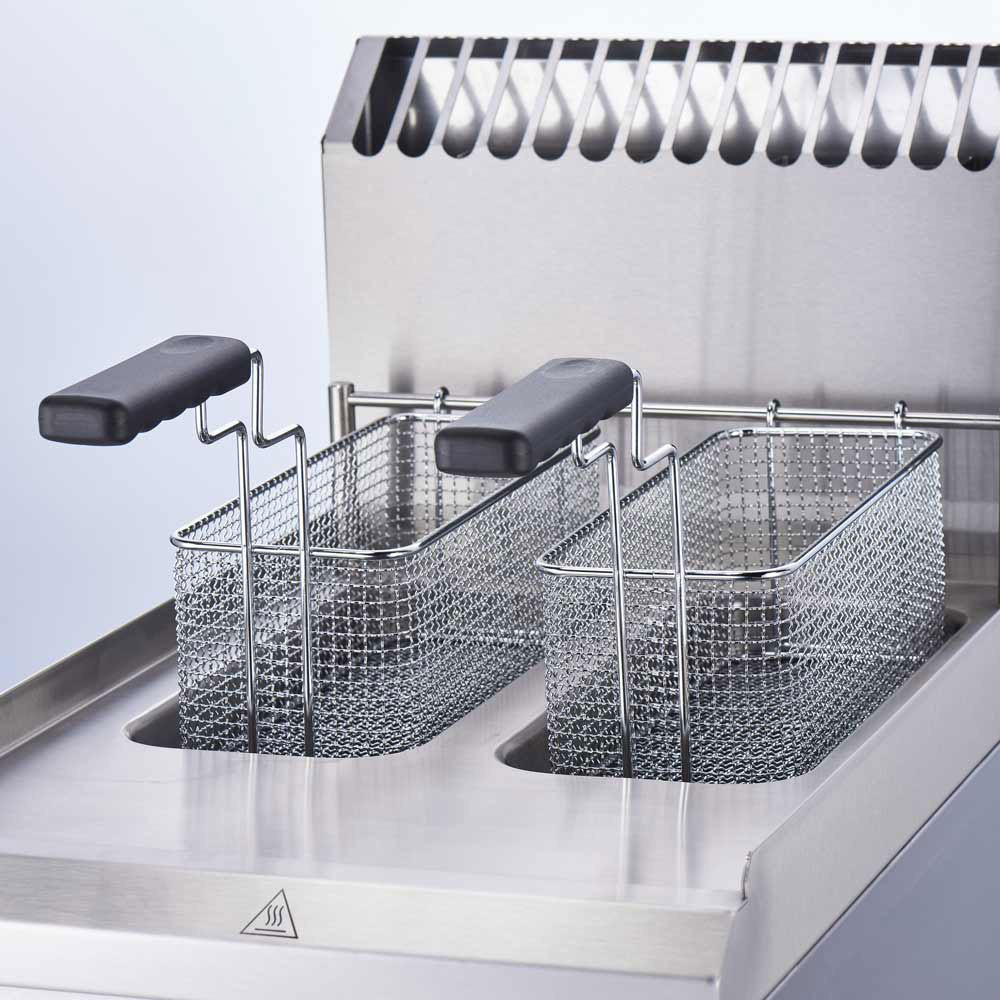 Freidora Gas Natural Doble 2x7L Stalgast | Equipamiento Industrial