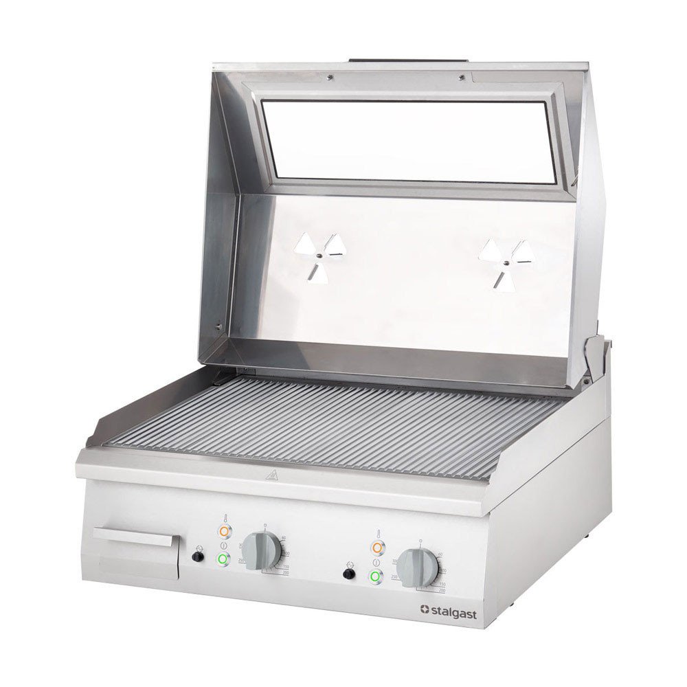 Plancha Sobremesa Ranurada 80 Eléctrica Trifásica | Gastroten