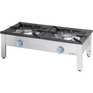 Cocina 2 Fuegos Gas Natural Sobremesa Stalgast | Equipamiento Industrial