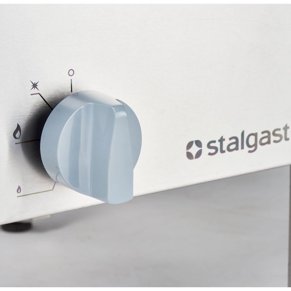 Cocina 2 Fuegos Gas Natural Sobremesa Stalgast | Equipamiento Industrial