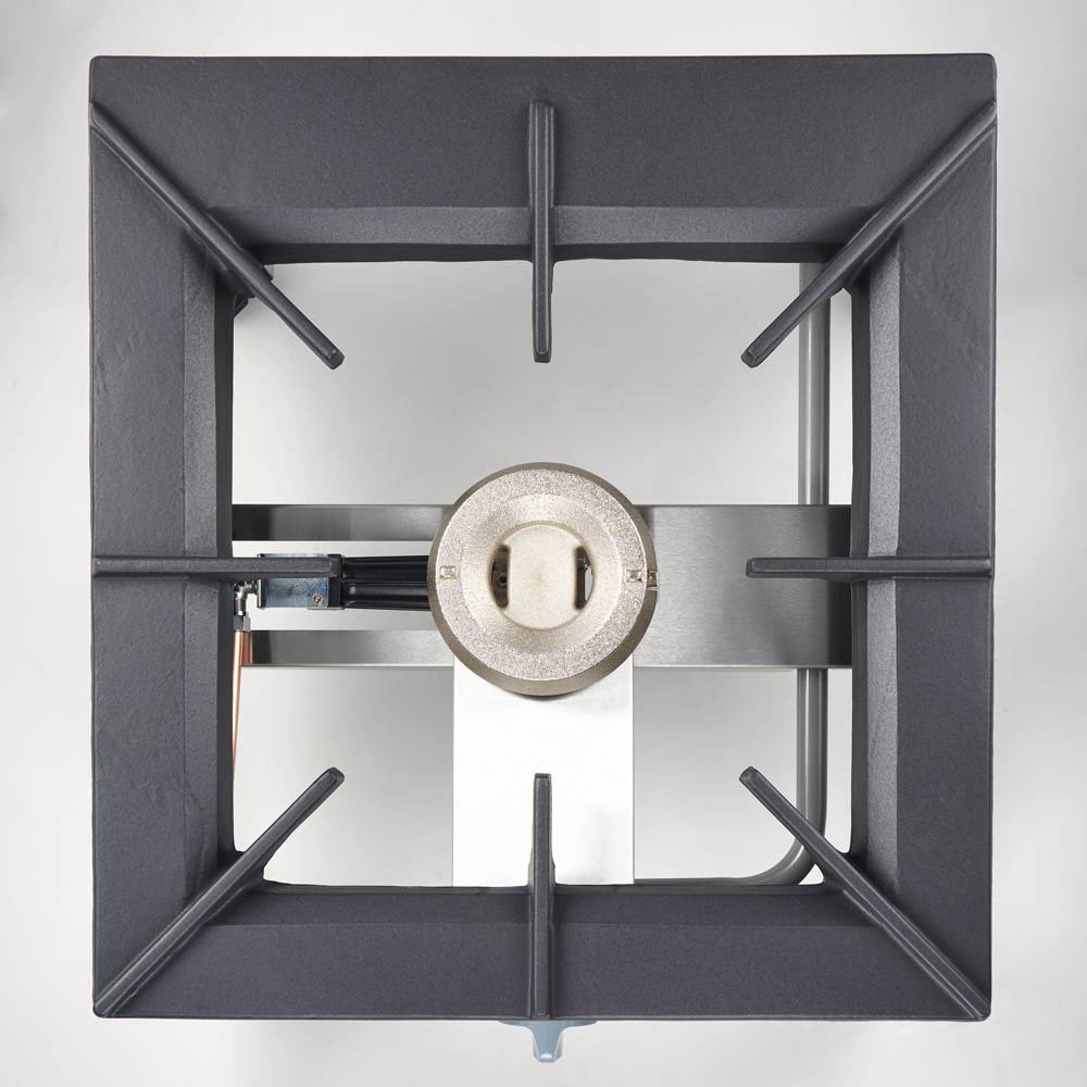 Cocina 2 Fuegos Gas Natural Sobremesa Stalgast | Equipamiento Industrial