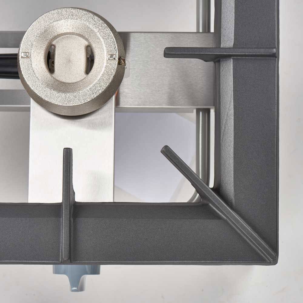 Cocina 2 Fuegos Gas Natural Sobremesa Stalgast | Equipamiento Industrial