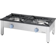 Cocina 2 Fuegos Gas Butano Sobremesa Stalgast | Equipamiento Industrial