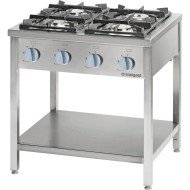 Cocina 4 Fuegos Gas Butano 900x900 Stalgast | Equipamiento Industrial