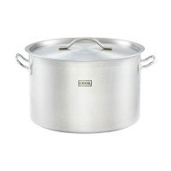 Olla Recta con Tapa 40 cm Ø 32,6L | Gastroten