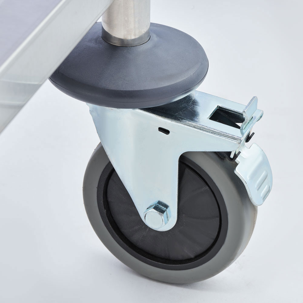 Carro de Servicio 2 Bandejas Acero Inoxidable | Gastroten