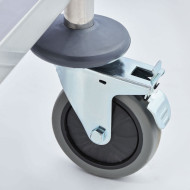 Carro de Servicio 3 Bandejas Acero Inox | Equipamiento Profesional