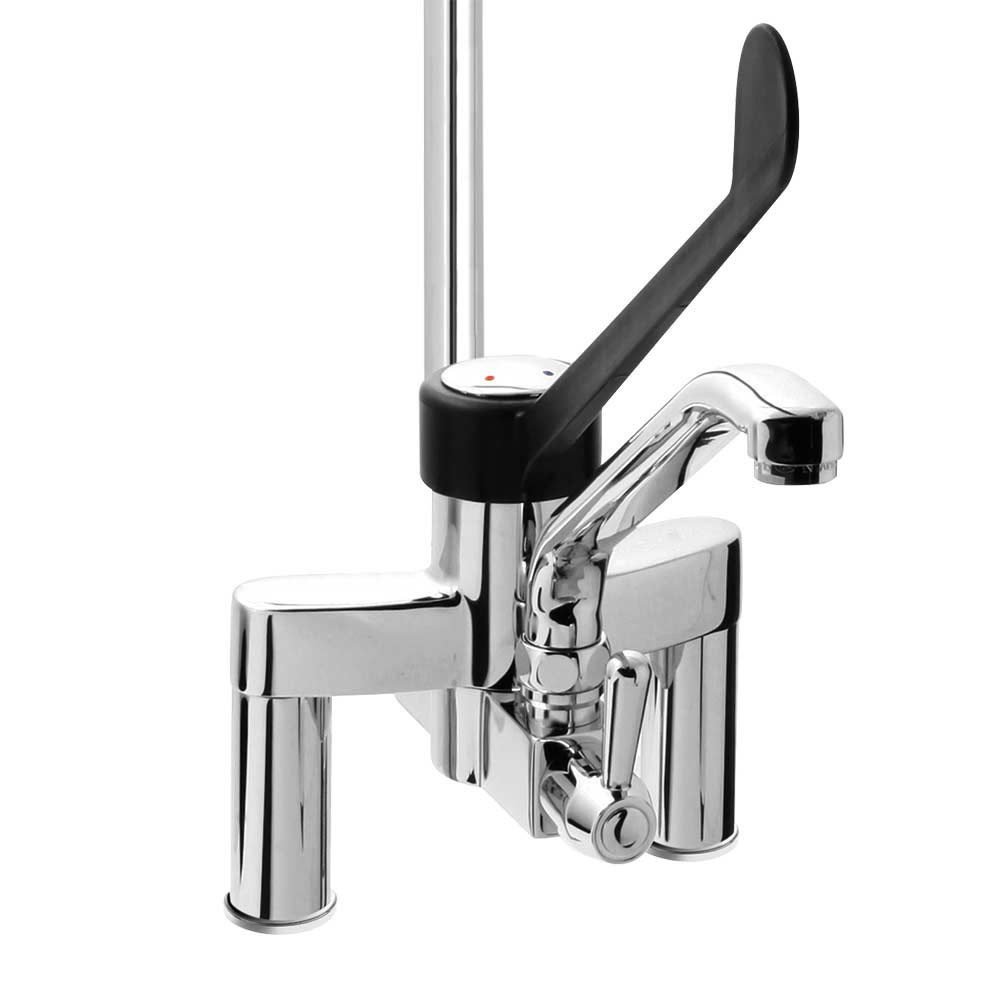 Grifo Ducha B Monomando 2 Aguas Pared | Equipamiento Industrial