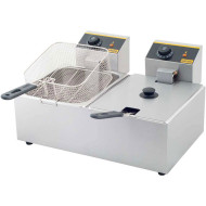 Freidora Eléctrica Doble 5+5 Litros Gredil | Hostelería Profesional