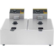 Freidora Eléctrica Doble 5+5 Litros Gredil | Hostelería Profesional