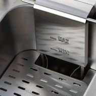 Freidora Eléctrica Doble 8+8L Grifo Sobremesa | Gastroten