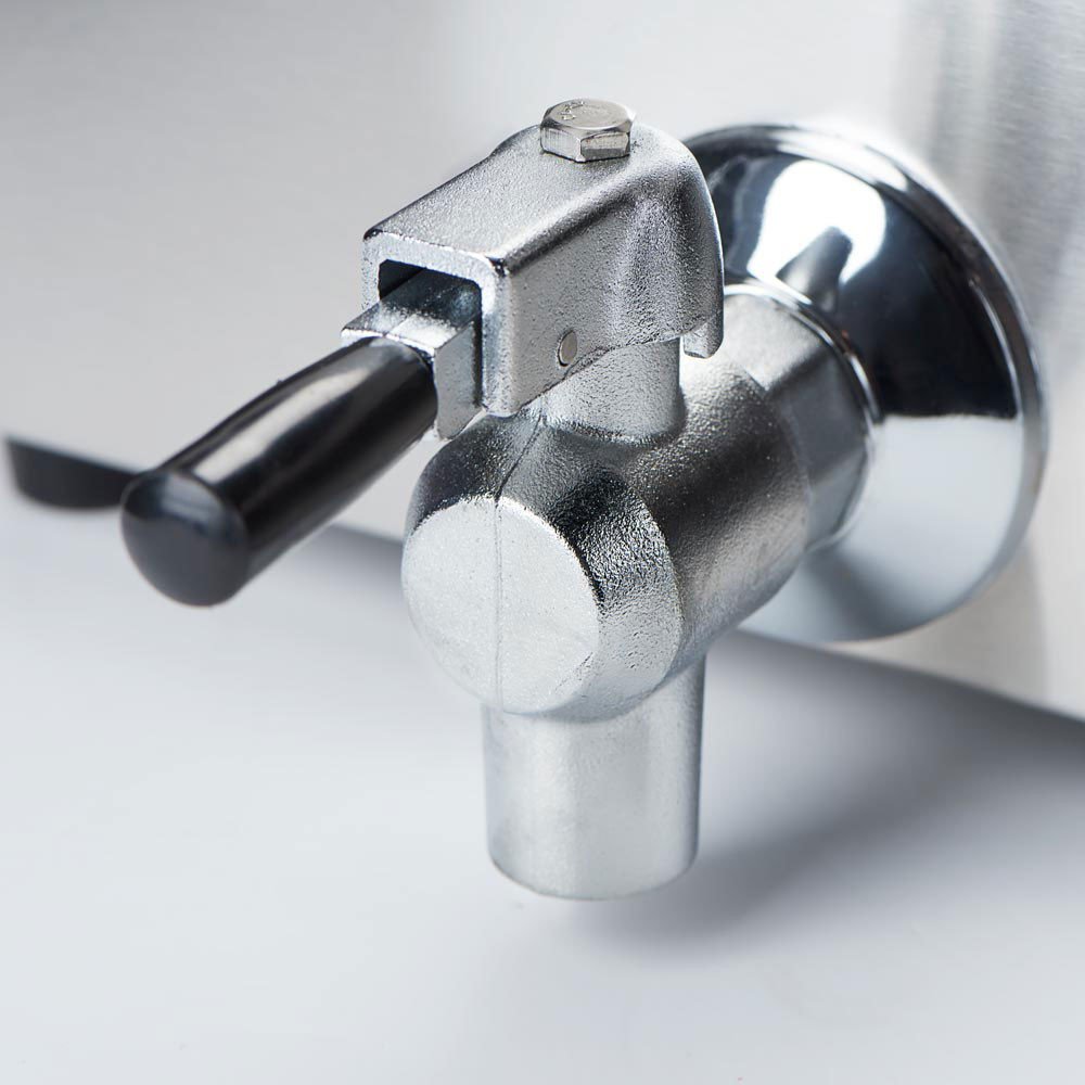 Freidora Eléctrica Doble 8+8L Grifo Sobremesa | Gastroten