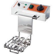 Freidora Eléctrica Doble 8+8L Grifo Sobremesa | Gastroten