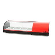 Vitrina Refrigerada Curva 4 Cubetas GN 1/3 | Gastroten