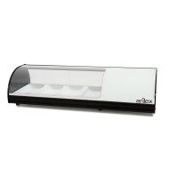 Vitrina Refrigerada Curva 4 Cubetas GN 1/3 | Gastroten
