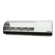 Vitrina Refrigerada Curva 4 Cubetas GN 1/3 | Gastroten