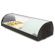 Vitrina Refrigerada Curva 4 Cubetas GN 1/3 | Gastroten
