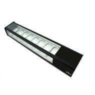 Vitrina Refrigerada Tapas Plana 8 Cubetas GN 1/3 | Gastroten