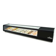 Vitrina Refrigerada Tapas Plana 8 Cubetas GN 1/3 | Gastroten