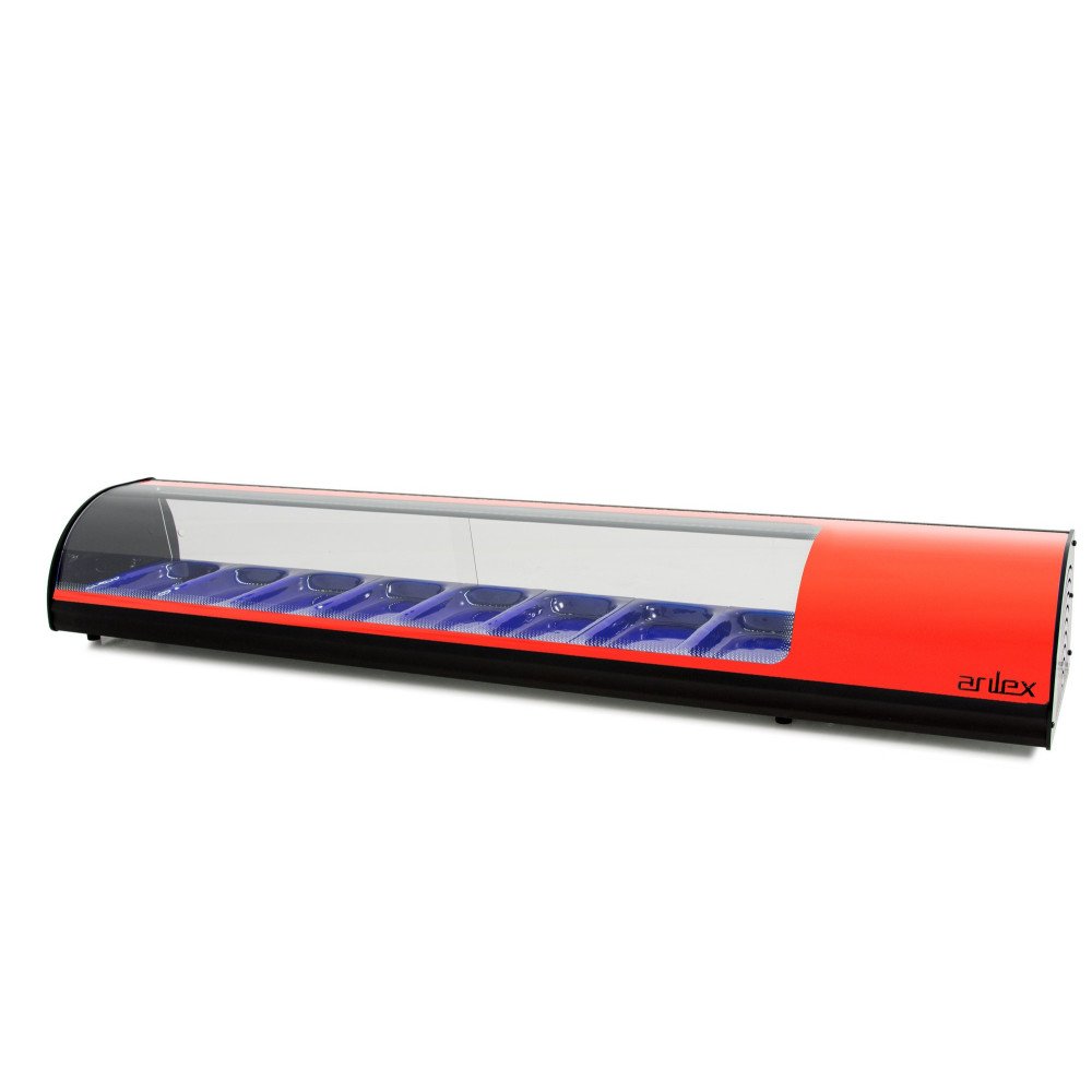 Vitrina Refrigerada 8 Cubetas GN 1/3 | Equipamiento Hostelería