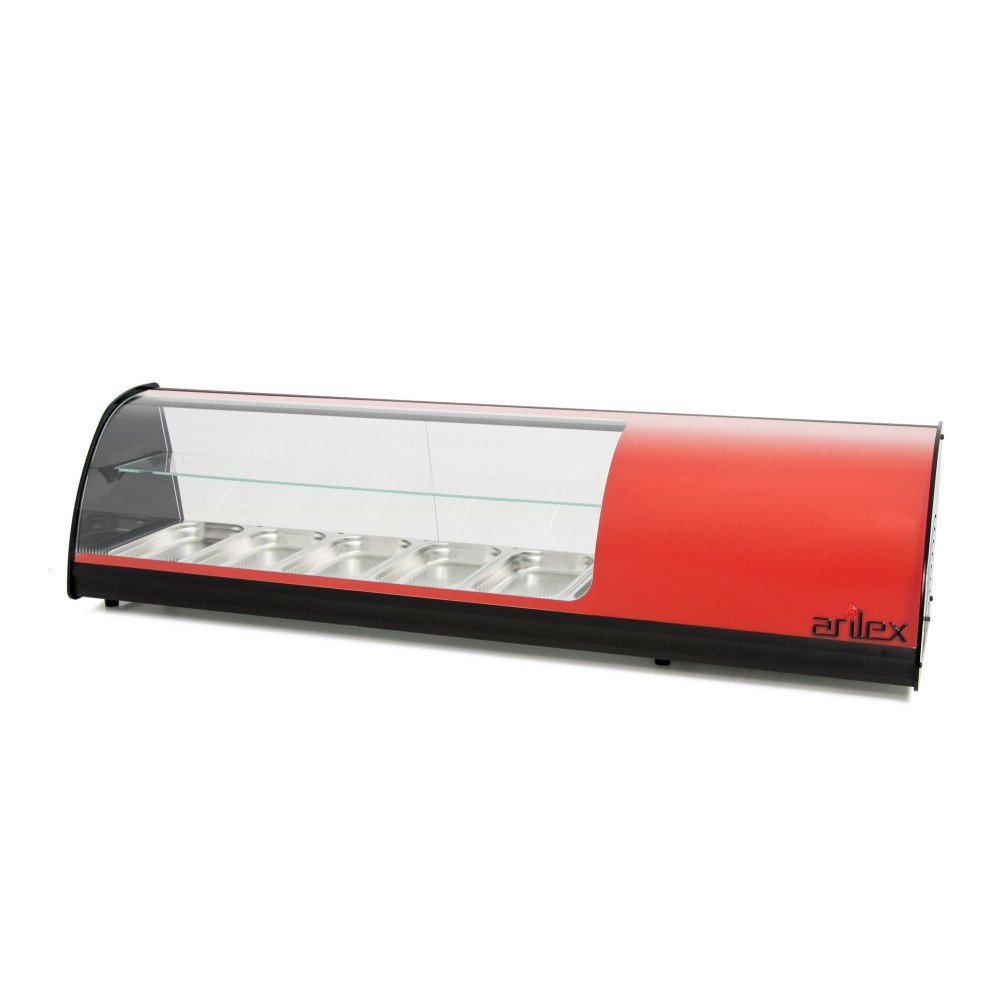 Vitrina Refrigerada Doble 6 Cubetas GN 1/3 | Gastroten