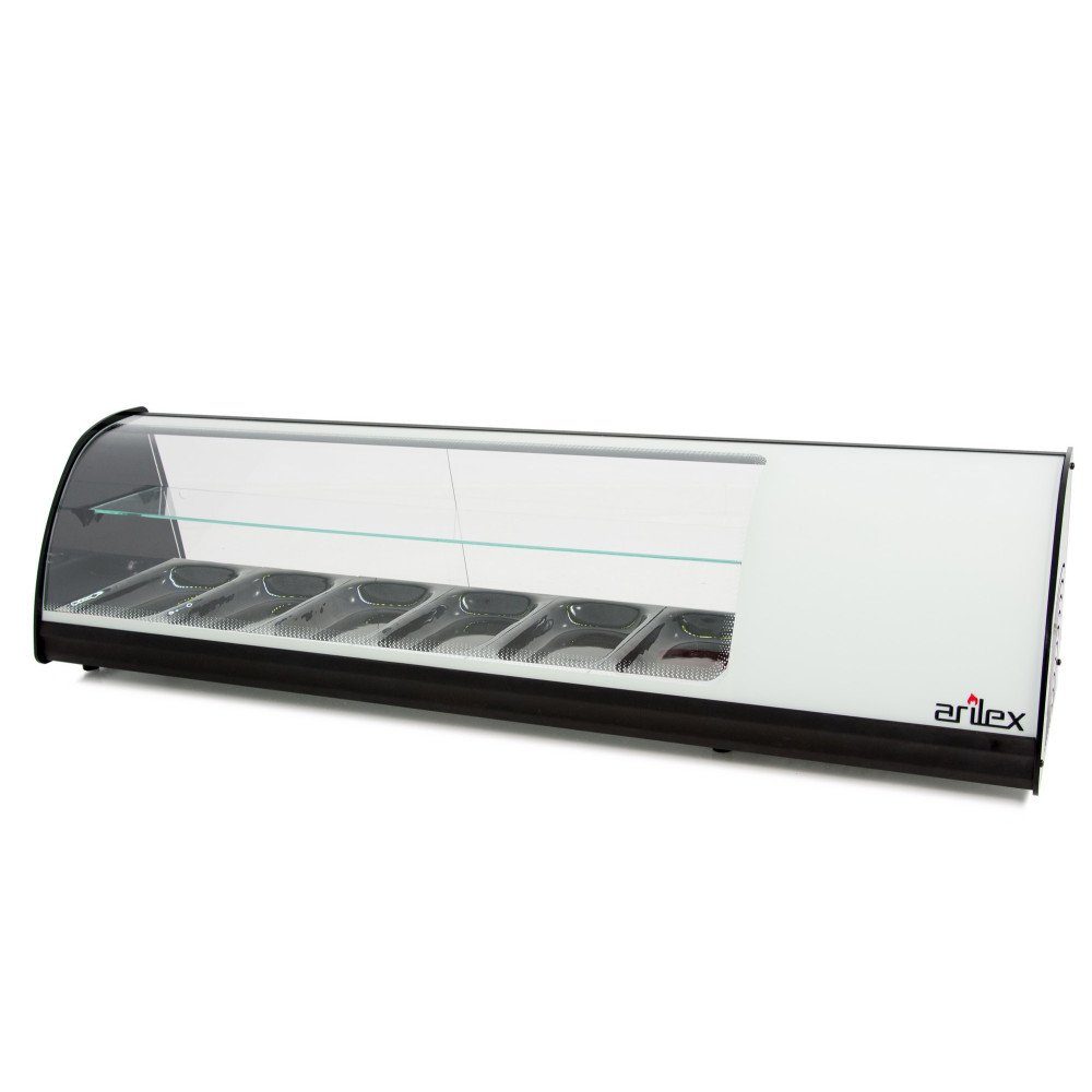Vitrina Refrigerada Doble 6 Cubetas GN 1/3 | Gastroten