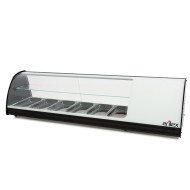 Vitrina Refrigerada Doble 6 Cubetas GN 1/3 | Gastroten