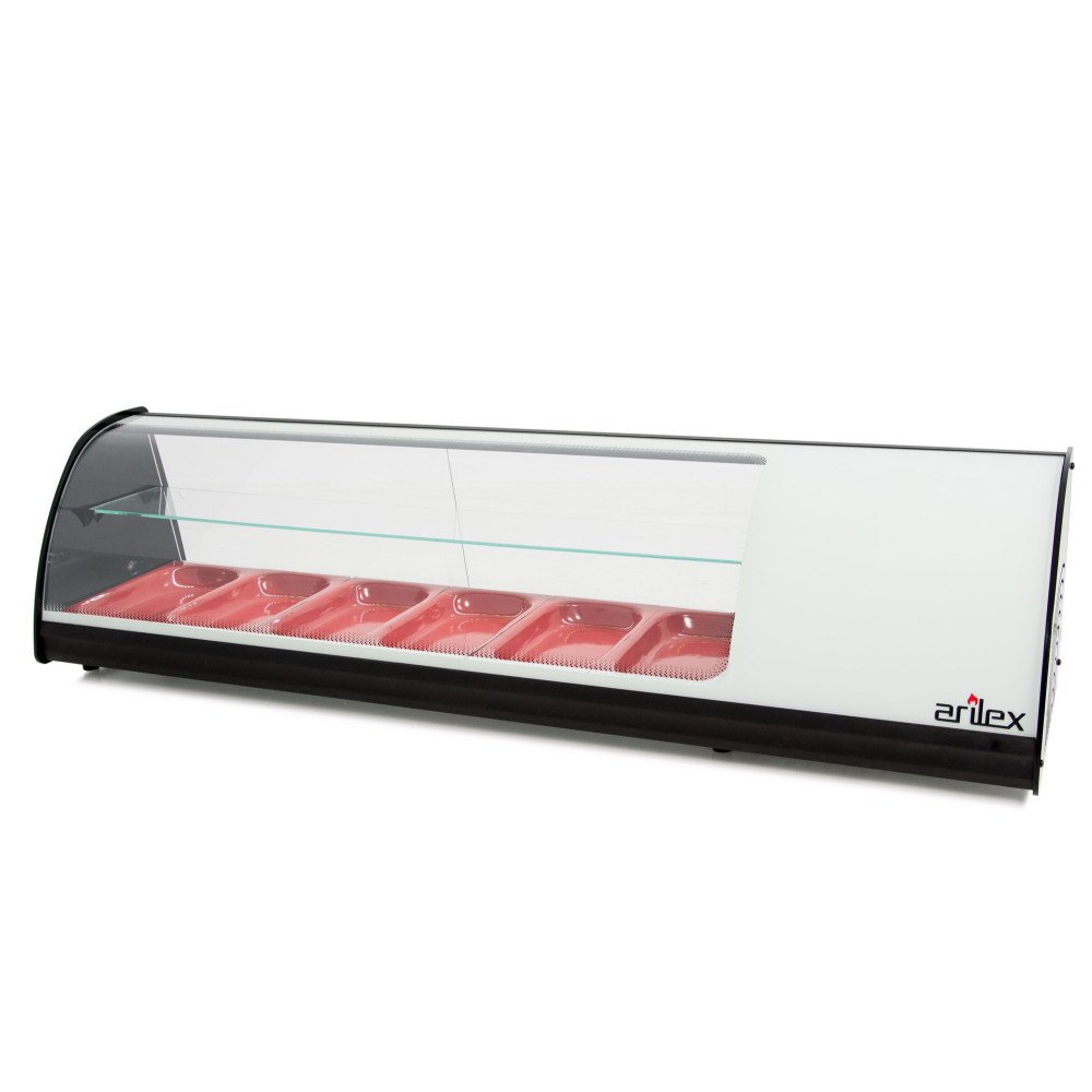 Vitrina Refrigerada Doble 6 Cubetas GN 1/3 | Gastroten