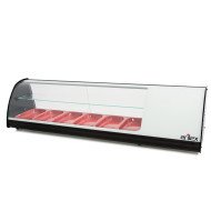 Vitrina Refrigerada Doble 6 Cubetas GN 1/3 | Gastroten