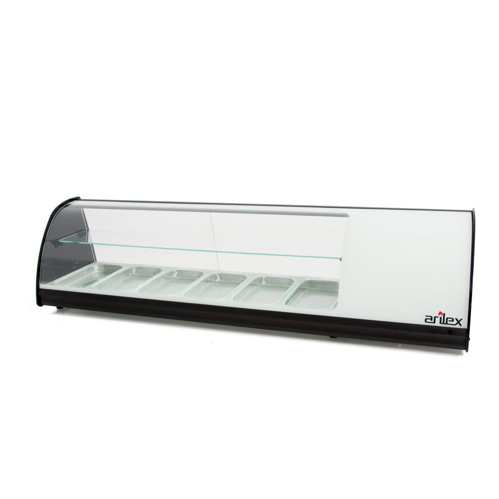 Vitrina Refrigerada Doble 6 Cubetas GN 1/3 | Gastroten