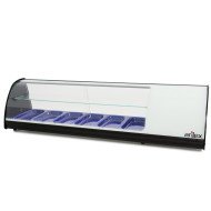 Vitrina Refrigerada Doble 6 Cubetas GN 1/3 | Gastroten