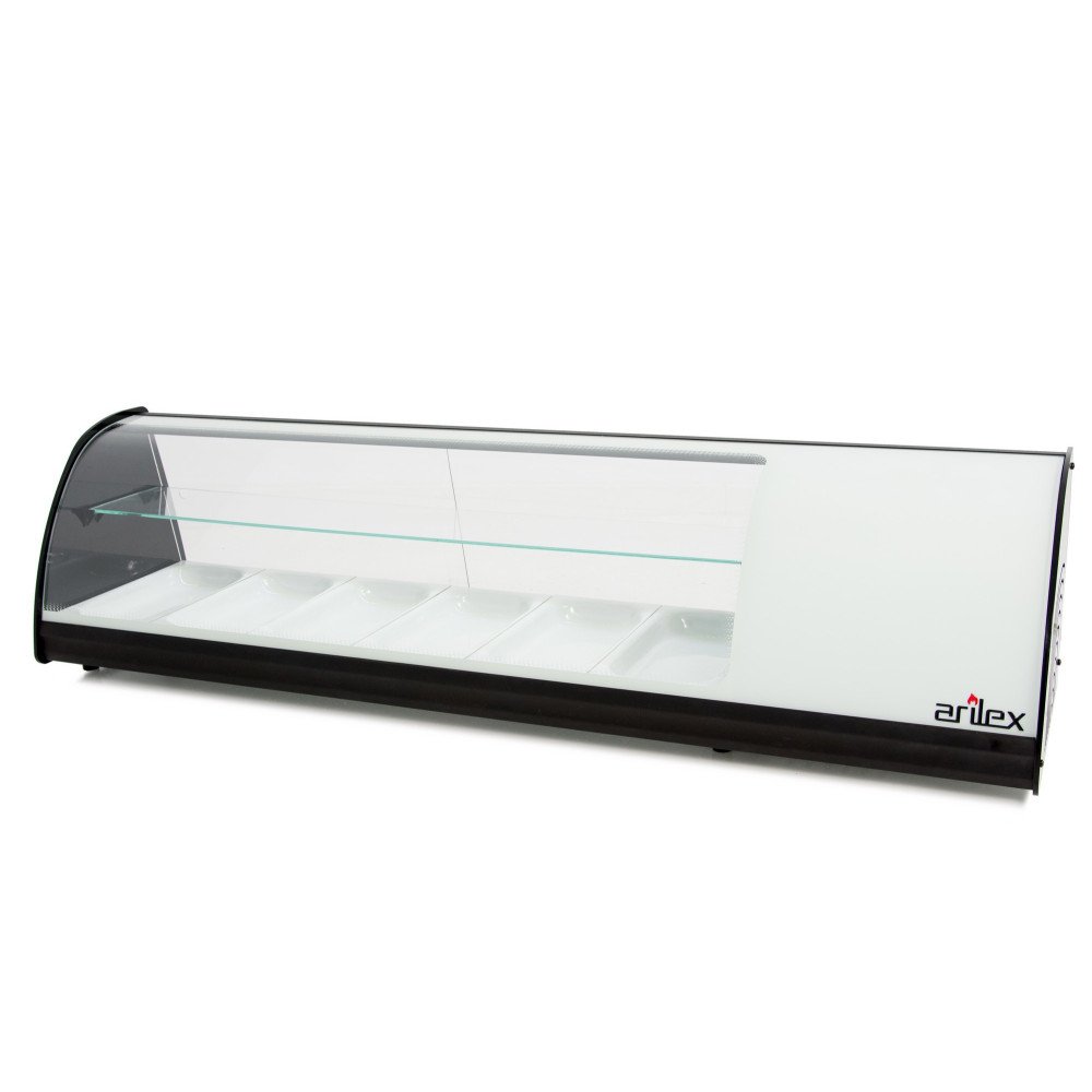 Vitrina Refrigerada Doble 6 Cubetas GN 1/3 | Gastroten