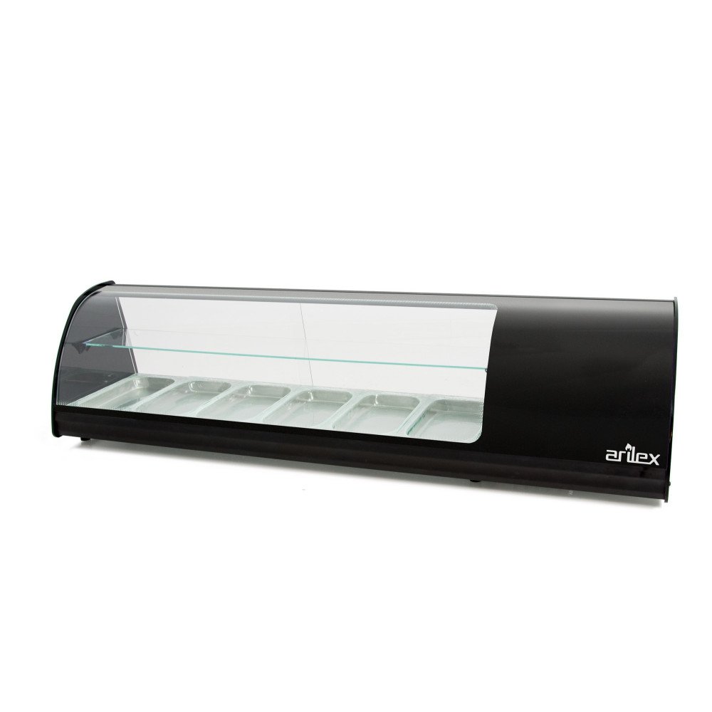 Vitrina Refrigerada Doble 6 Cubetas GN 1/3 | Gastroten
